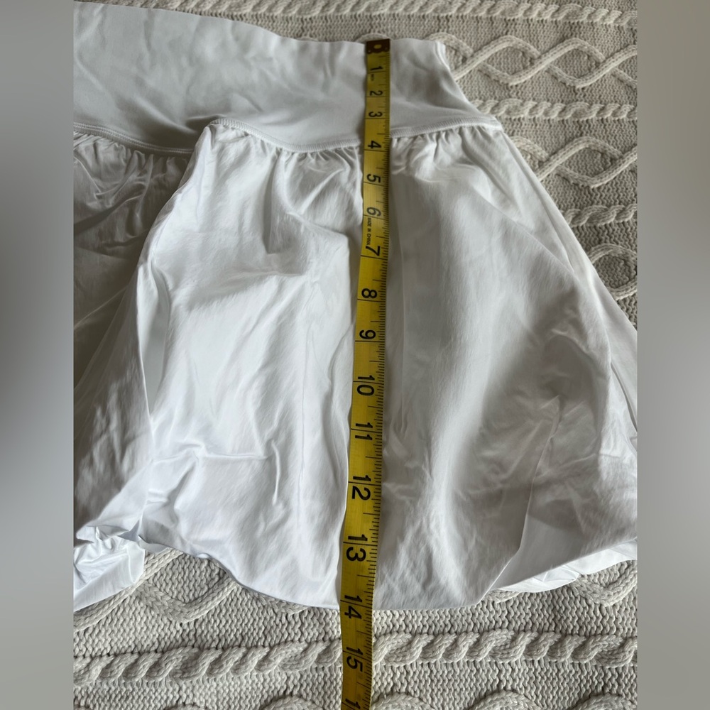 New! Offline by Aerie White Bubble Skort Shorts Mixed Media Women’s Size Medium - Picture 4 of 11